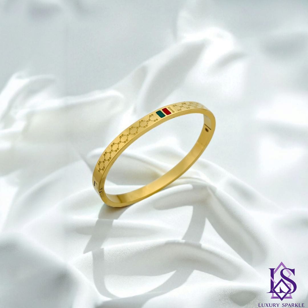Stainless steel Gucci hand cuff