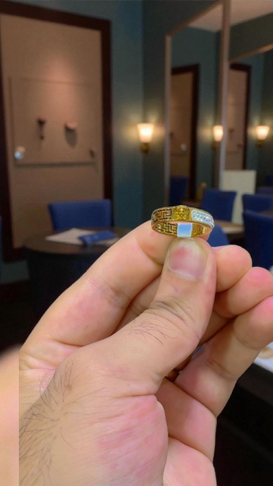 Gents Versace ring