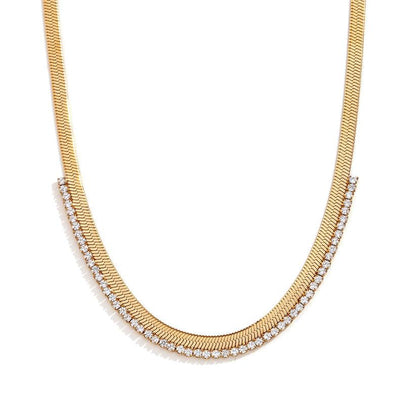 Zircone snake chain
