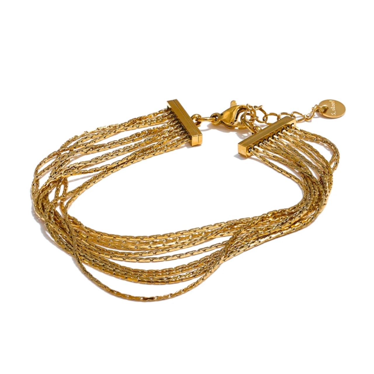 Multi layer chunky bracelet