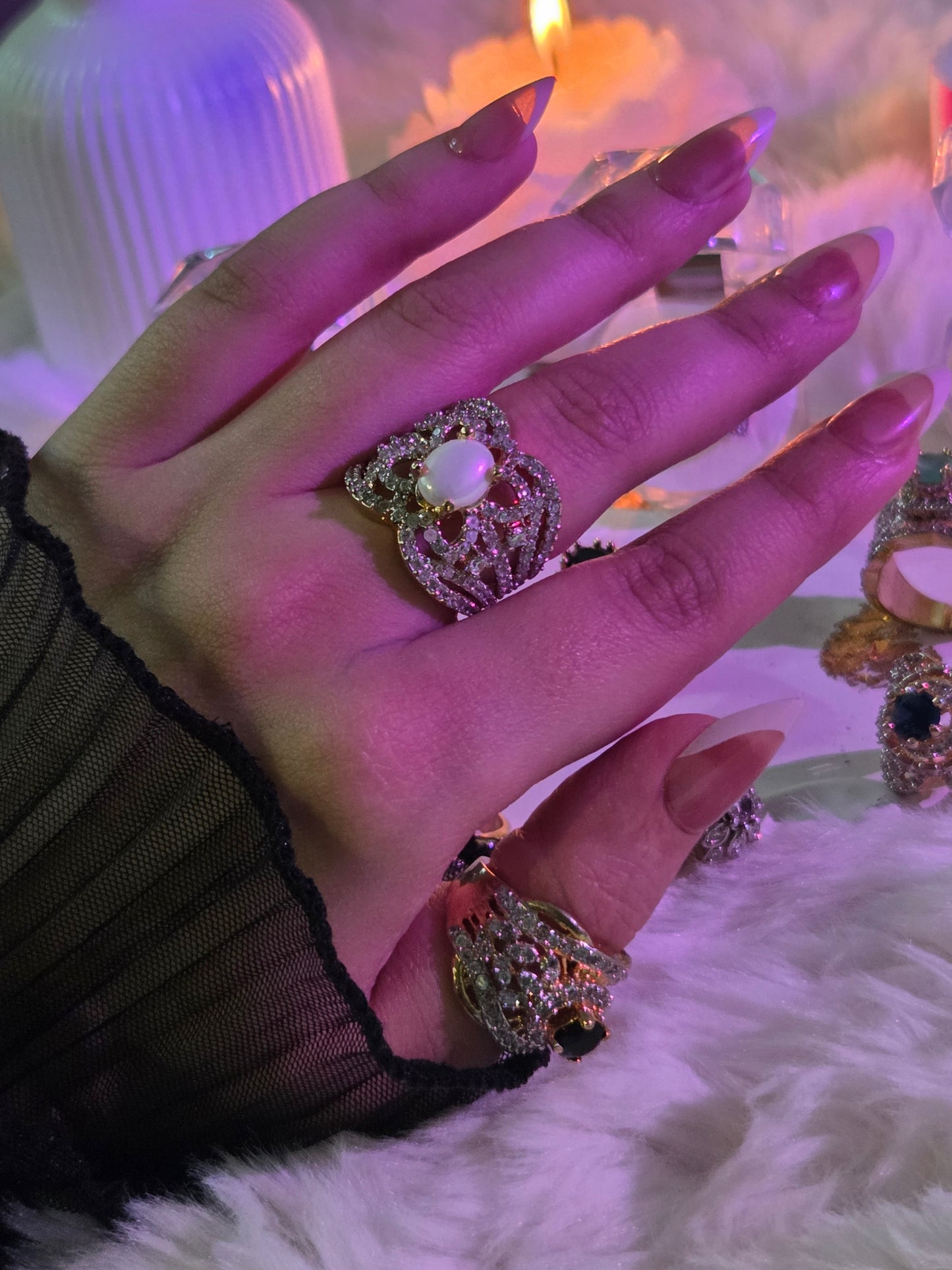 Premium opal jarao ring