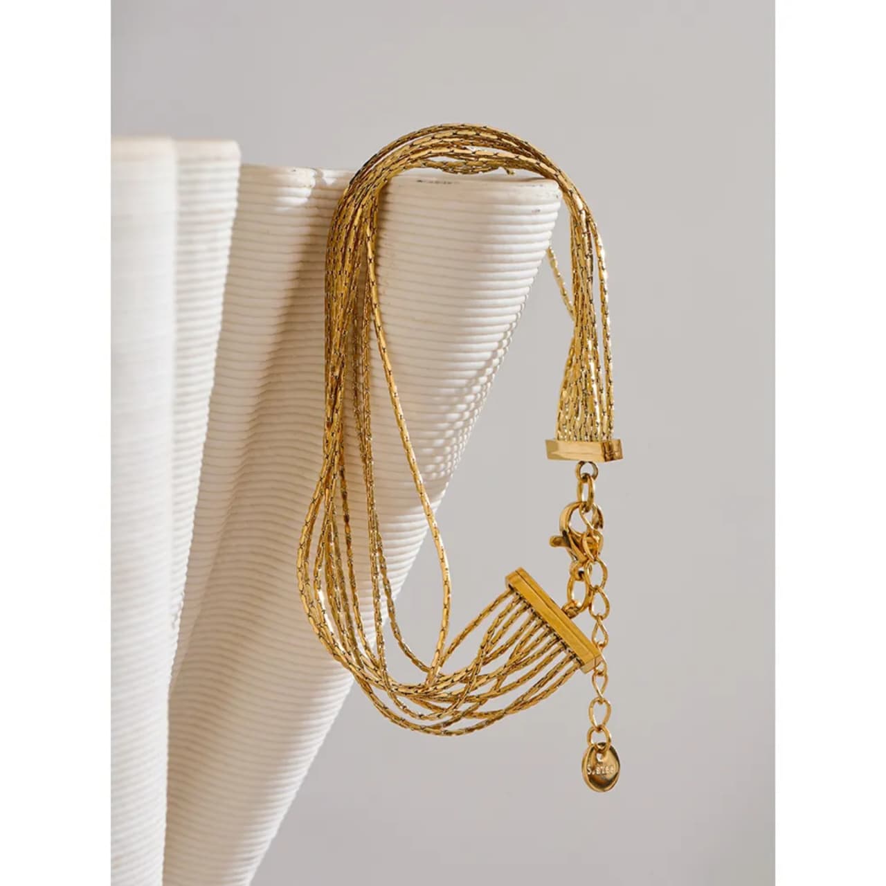 Multi layer chunky bracelet