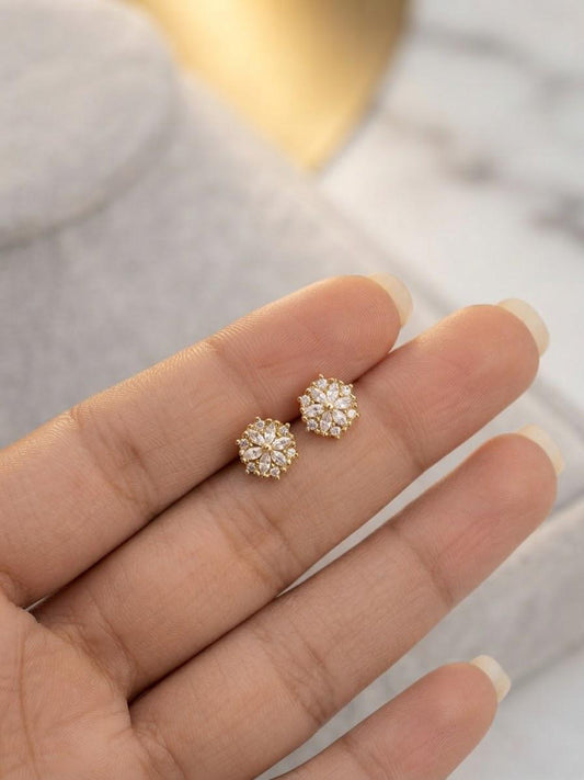 Beautiful zircone studs