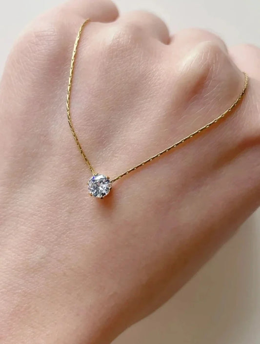 Beautiful diamond cut necklace