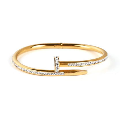 Studded nail handcuff