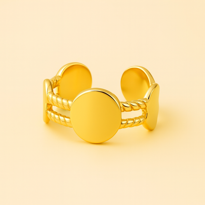 Disc octagonal ring