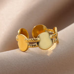 Disc octagonal ring